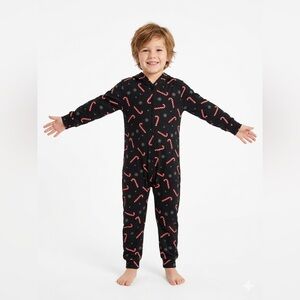 Pixie Lane Holiday Candy Cane Onesie Size S (6/7)